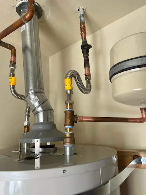 Water heater installation and plumbing repair in Lyons